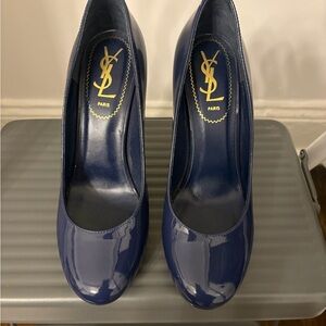 Yves Saint Laurent Women's Blue Pumps 6.5